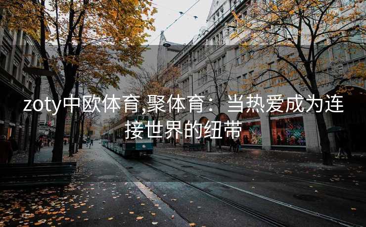 zoty中欧体育,聚体育：当热爱成为连接世界的纽带